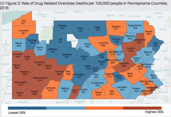 Dea Says Most Pennsylvania Drug Overdose Deaths Last Year Involved 